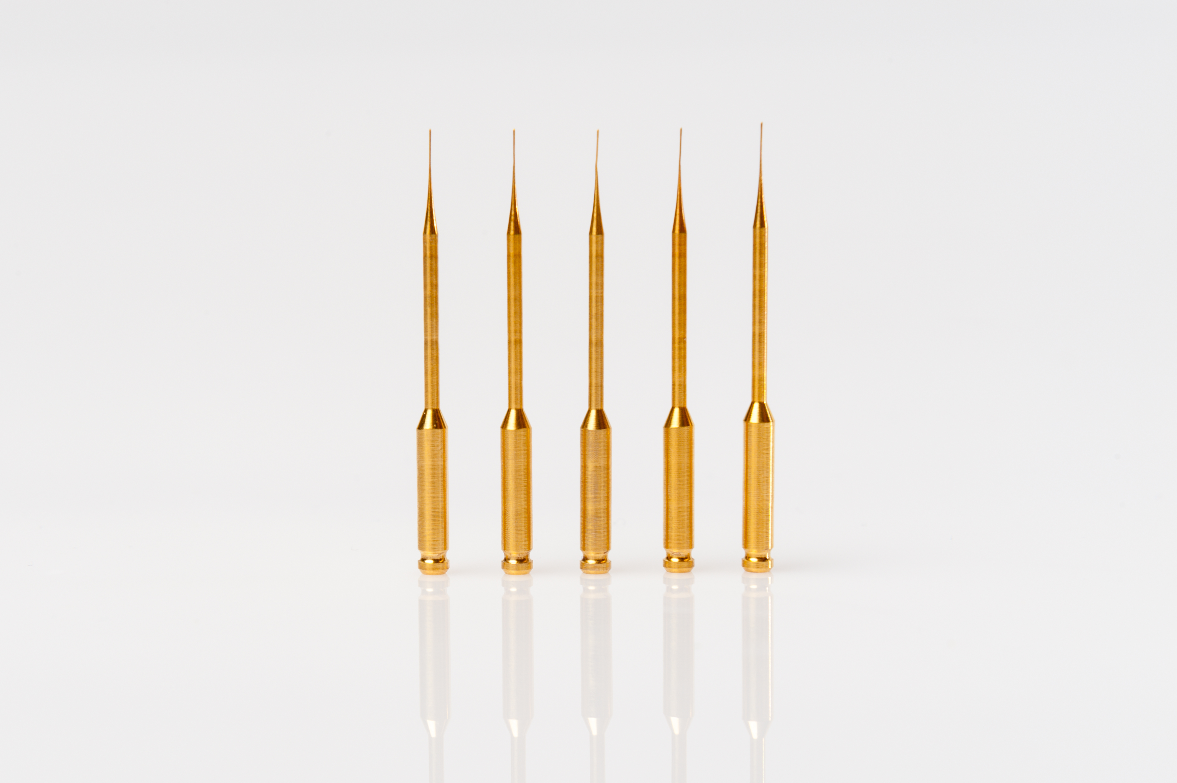 Gold plasma tips